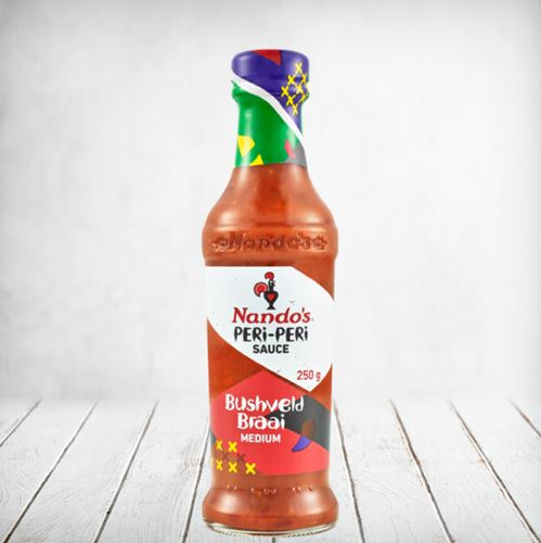 Nandos Peri-Peri Bushveld Braai Sauce Medium 250g
