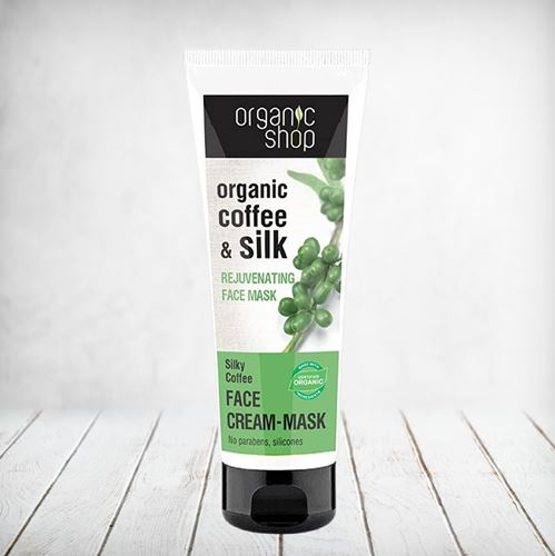 Organic Shop Face Cream-Mask Coffee Silk 75ml