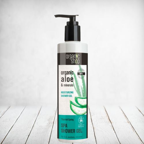Organic Shop Shower Gel Aloe Minerals 280ml