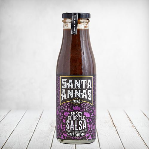 Santa Annas Smoky Chipotle Salsa - Medium 375g