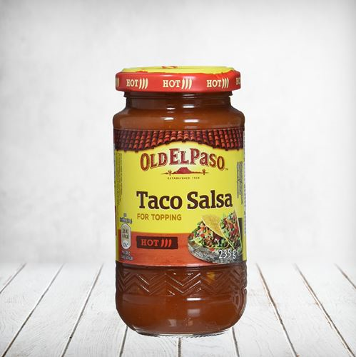 Old El Paso Salsa Topping Hot 235g