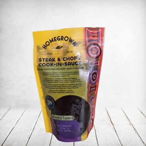 Homegrown Cook-in-Sauce Steak & Chops 200ml