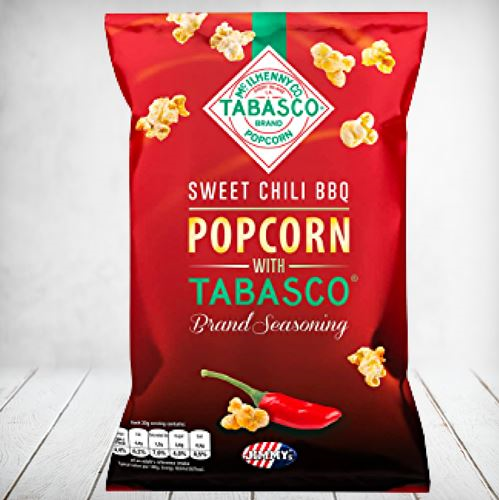 Jimmys Tabasco Sweet Chilli BBQ Popcorn 90g