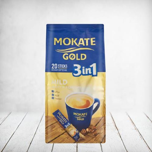Mokate Gold 2in1 Mild Instant Coffee 20x23g