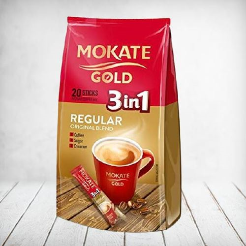Mokate Gold 2in1 Regular Instant Coffee 20x23g