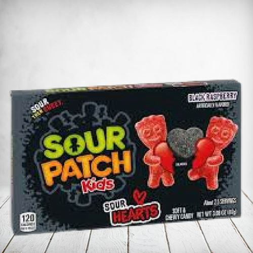 Sour Patch Kids Sour Hearts 88g