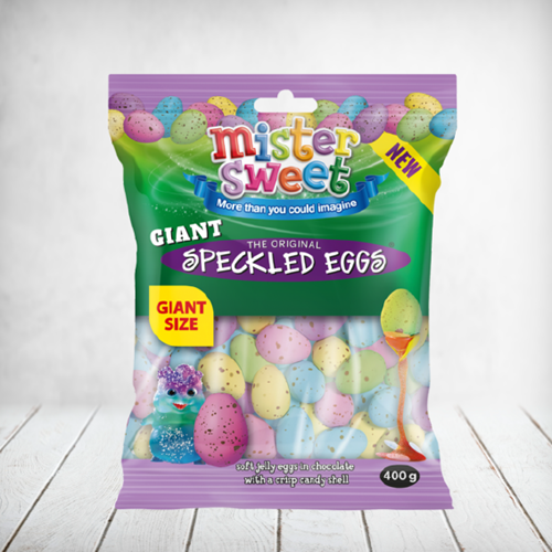 Mister Sweet Giant Size Speckled Eggs 400g