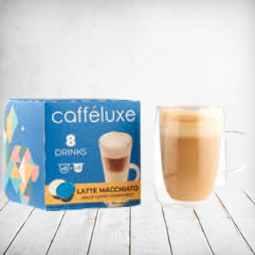 Caffeluxe Latte Macchiato Dulce Gusto Pods 8s
