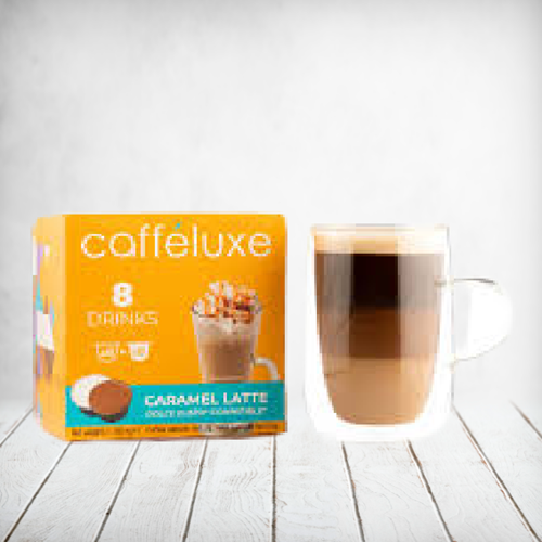 Caffeluxe Caramel Latte Dulce Gusto Pods 8s