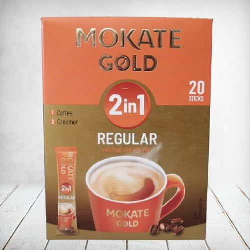 Mokate Gold 2in1 Regular Instant Coffee 20x14g