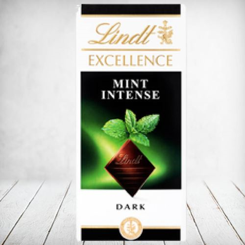 Lindt Slab Excellence Mint Intense 100g