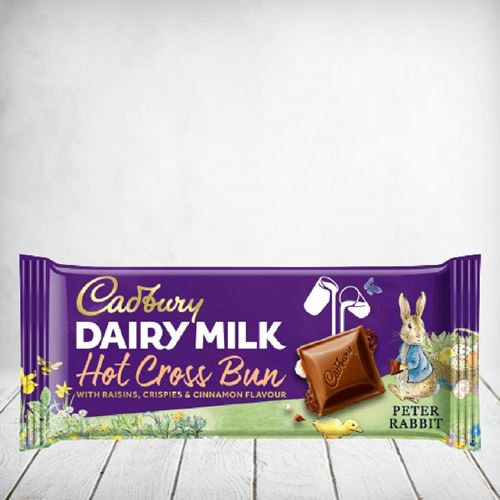 Cadbury Dairy Milk Hot Cross Bun 110g