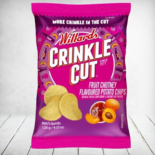 Willards Crinkle Cut Fruit Chutney 120g
