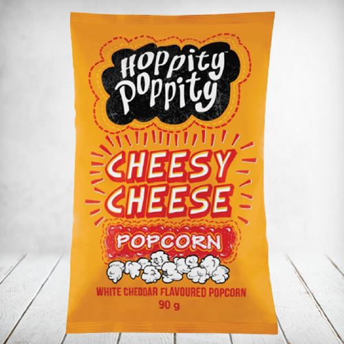 Hoppity Poppity Cheesy Cheese Popcorn 90g