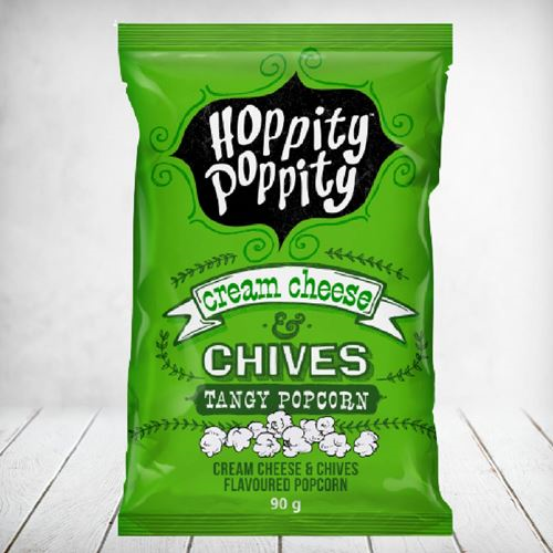 Hoppity Poppity Cheese & Chives 90g