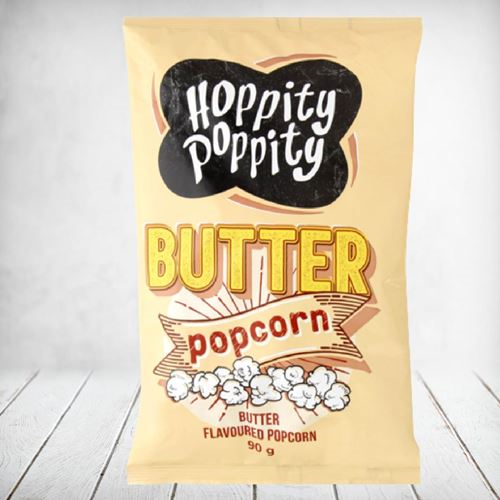 Hoppity Poppity Butter Popcorn 90g