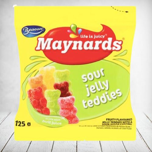 Maynards Fruity Sour Teddies 125g