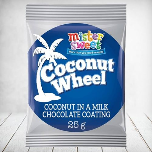Mister Sweet Coconut Wheel 25g
