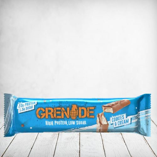 Grenade Bar Cookies & Cream 60g