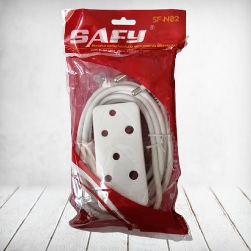SAFY Extension Cord 2way 3M