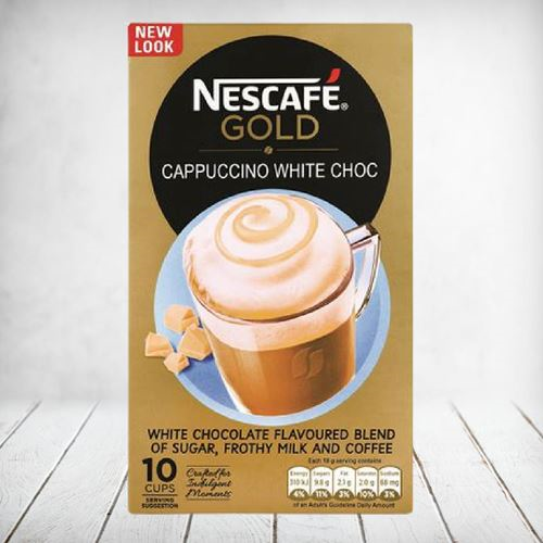 Nescafe Gold White Choc Cappuccio Sticks 10s