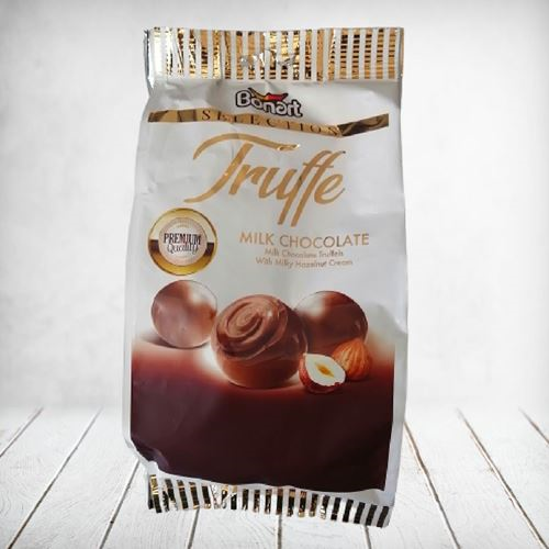 BONART Truffe Milk Choc Hazelnut 400g