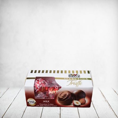 BONART Truffe 3pc Milk Choc Hazelnut