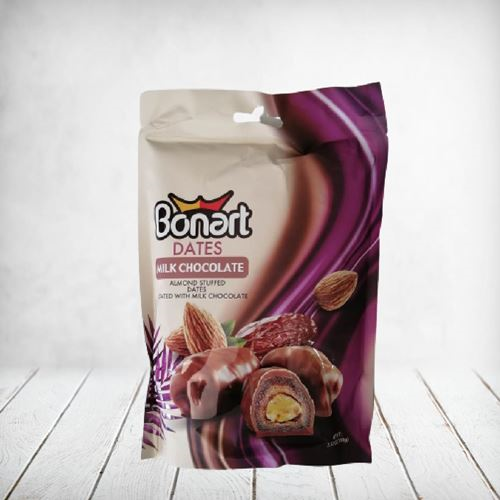 BONART Dates Almond MilkChoc 100g