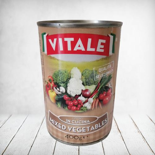 Vitale Mixed Veg Can 400g