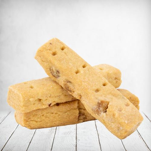 Fudge & Macadamia Shortbread 220g