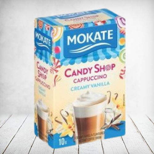 Mokate Candy Shop Cappuccino Creamy Vanilla 10x24g