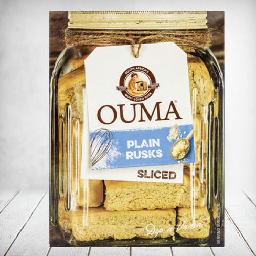 Ouma Rusks Plain Sliced 500g