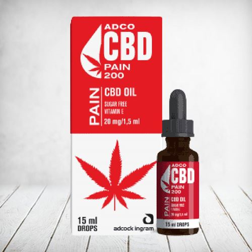 Adco CBD Pain 200 oil 15ml