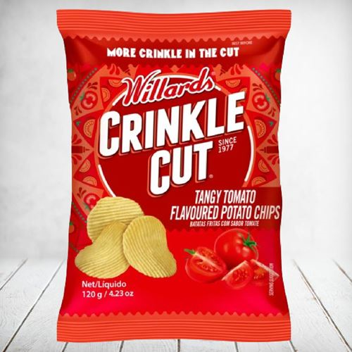 Willards Crinkle Cut Tomato 120g