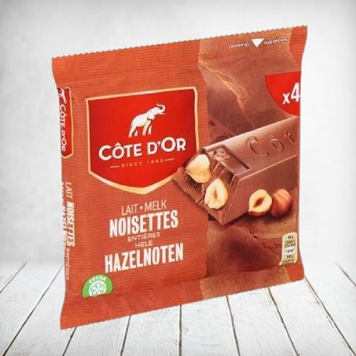 Cote dOr Milk Hazelnut 45g x4