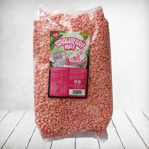 Big 5 Strawberry Puffs 500g