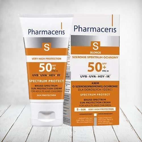 Pharmaceris 50SPF Broad Spectrum Sunscreen 50ml
