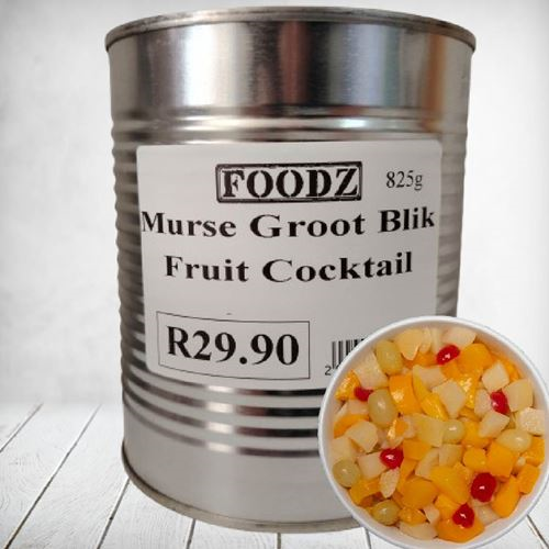 Murse Groot Blik Fruit Cocktail 825g