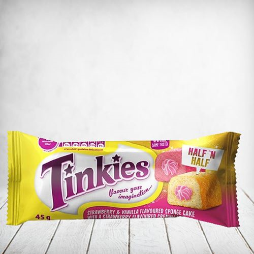 Tinkies Half&Half Strawberry 45g
