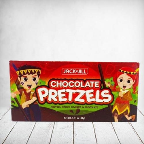 Jack & Jill Chocolate Pretzels 40g