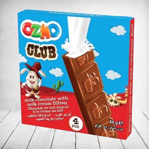 Ozmo Club Milky Cream Chocolate 44g