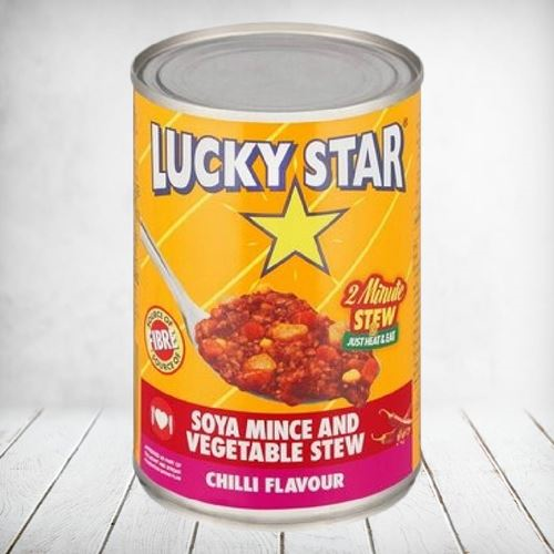 Lucky Star Soya Mince Veg Stew Chili 400g