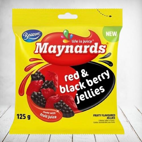 Maynards Red & Backberry Jellies 125g