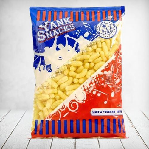 Yank Snacks - Salt & Vinegar 100g