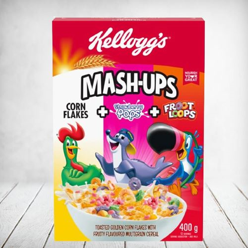 Kelloggs Mash-Ups Cereal 400g