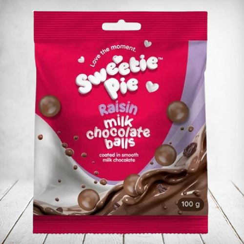 Sweetie Pie Milk Raisin Balls 100g