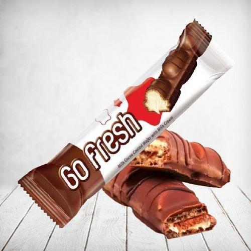 Go Fresh Cocoa Wafer & Milk 33g