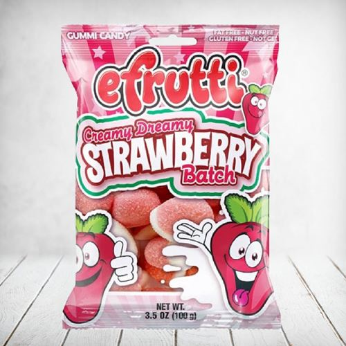 Efrutti Creamy Dream Strawberry Gummies 100g