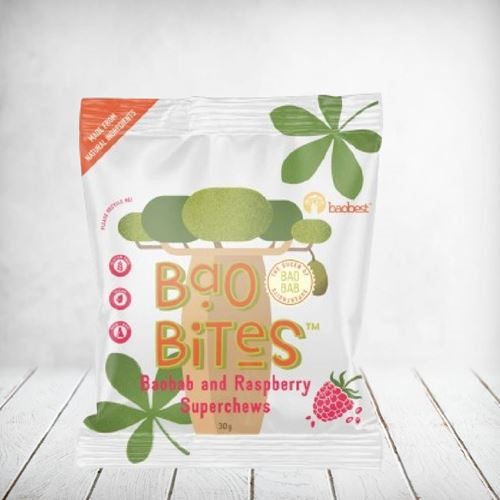 Bao Bites Boabab & Raspberry Superchews 30g