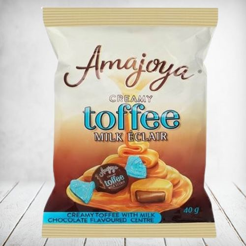 Amajoya Creamy Toffee Milk Eclair 100g